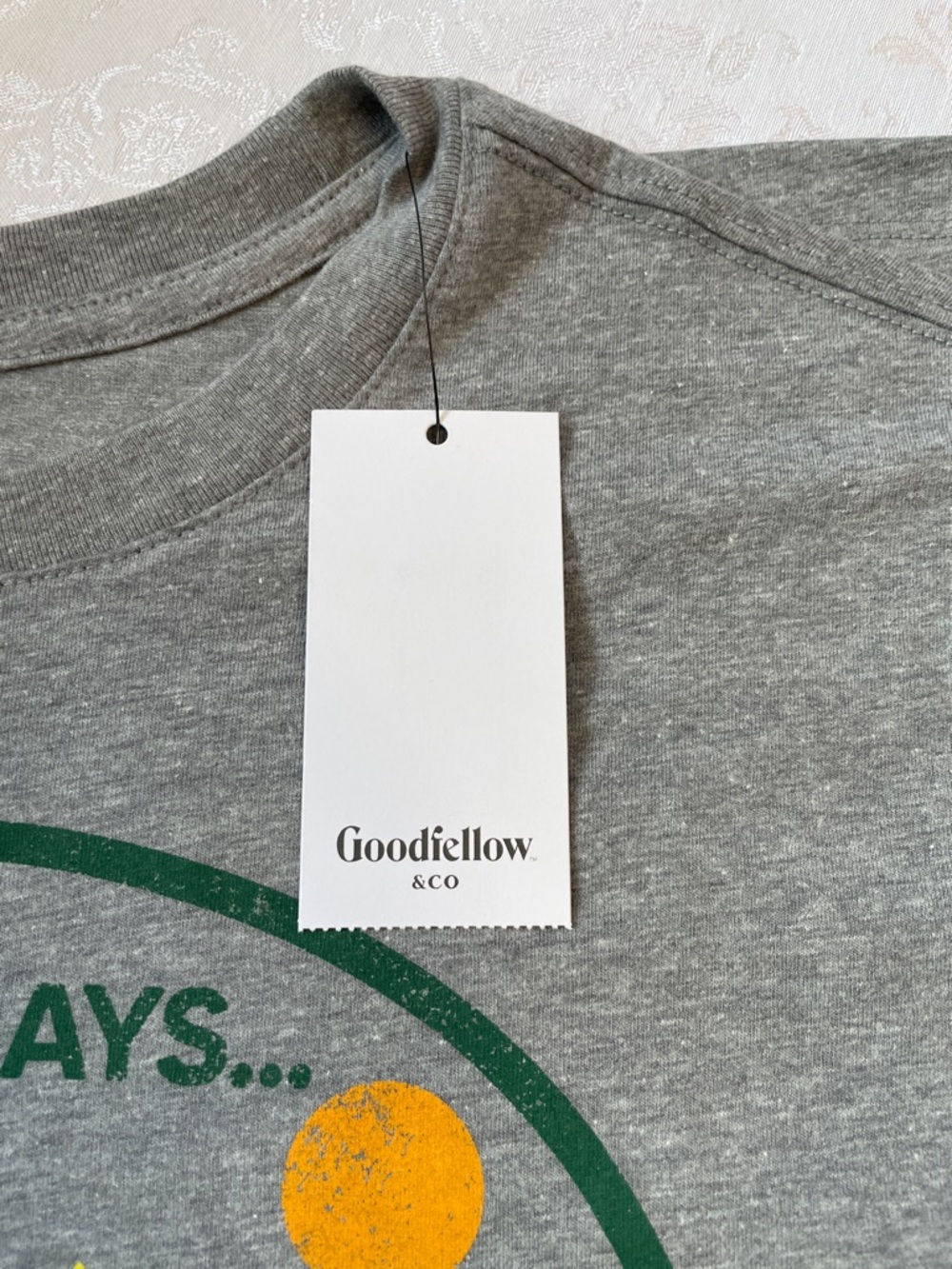 NWT Unisex Goodfellow & Co. short sleeve shirt. Size Medium - Picture 4 of 6